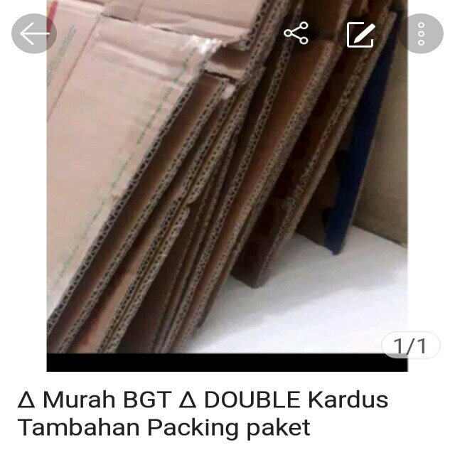 Kardus Packing Tambahan 