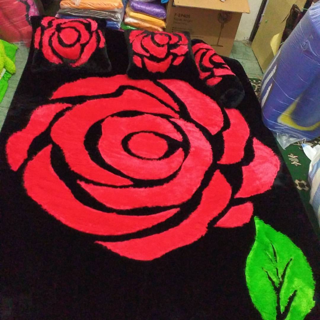 Karpet Motif BUNGA