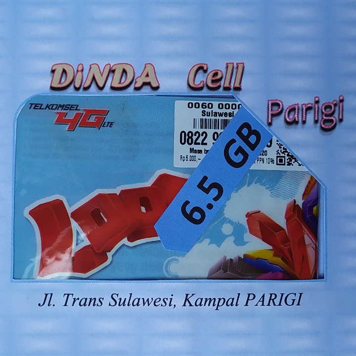 Kartu Data Loop 6Koma5 GB