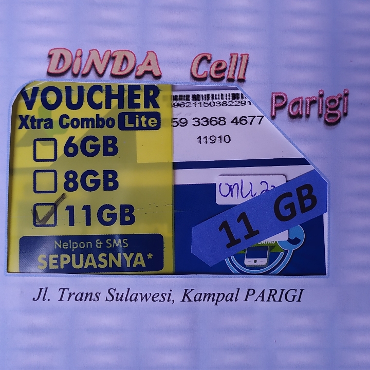 Kartu Data XL 11 GB