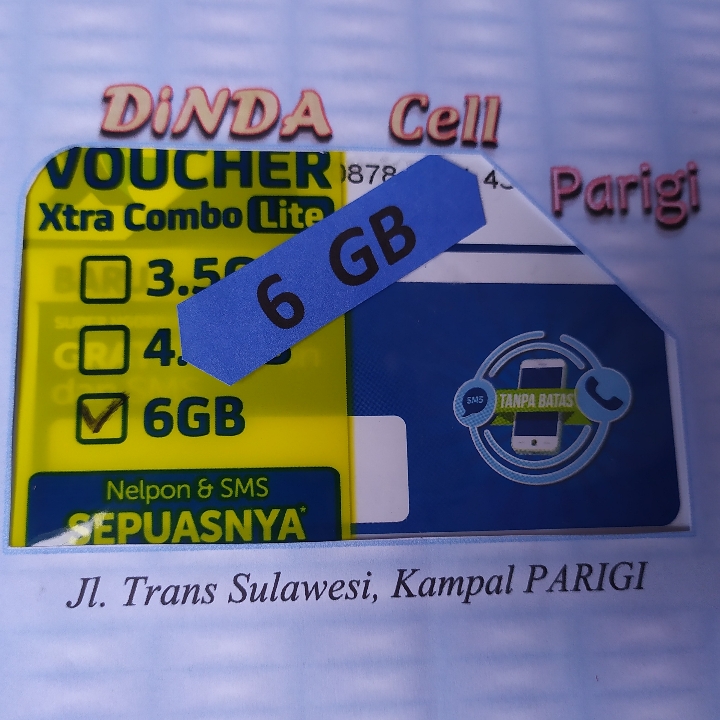 Kartu Data XL 6 GB