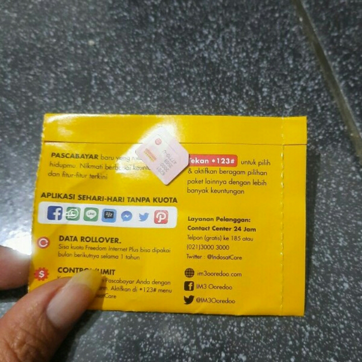 Kartu Indosat 3
