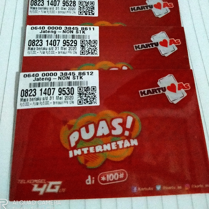 Kartu Perdana AS