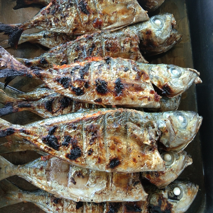 Katombo Bakar Belah Rica