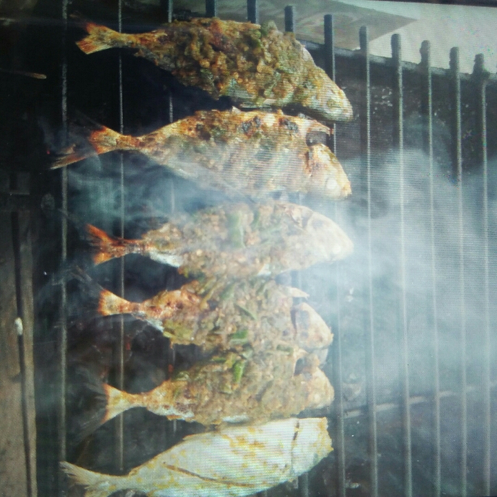Katombo Bakar Rica Sambal Ijo
