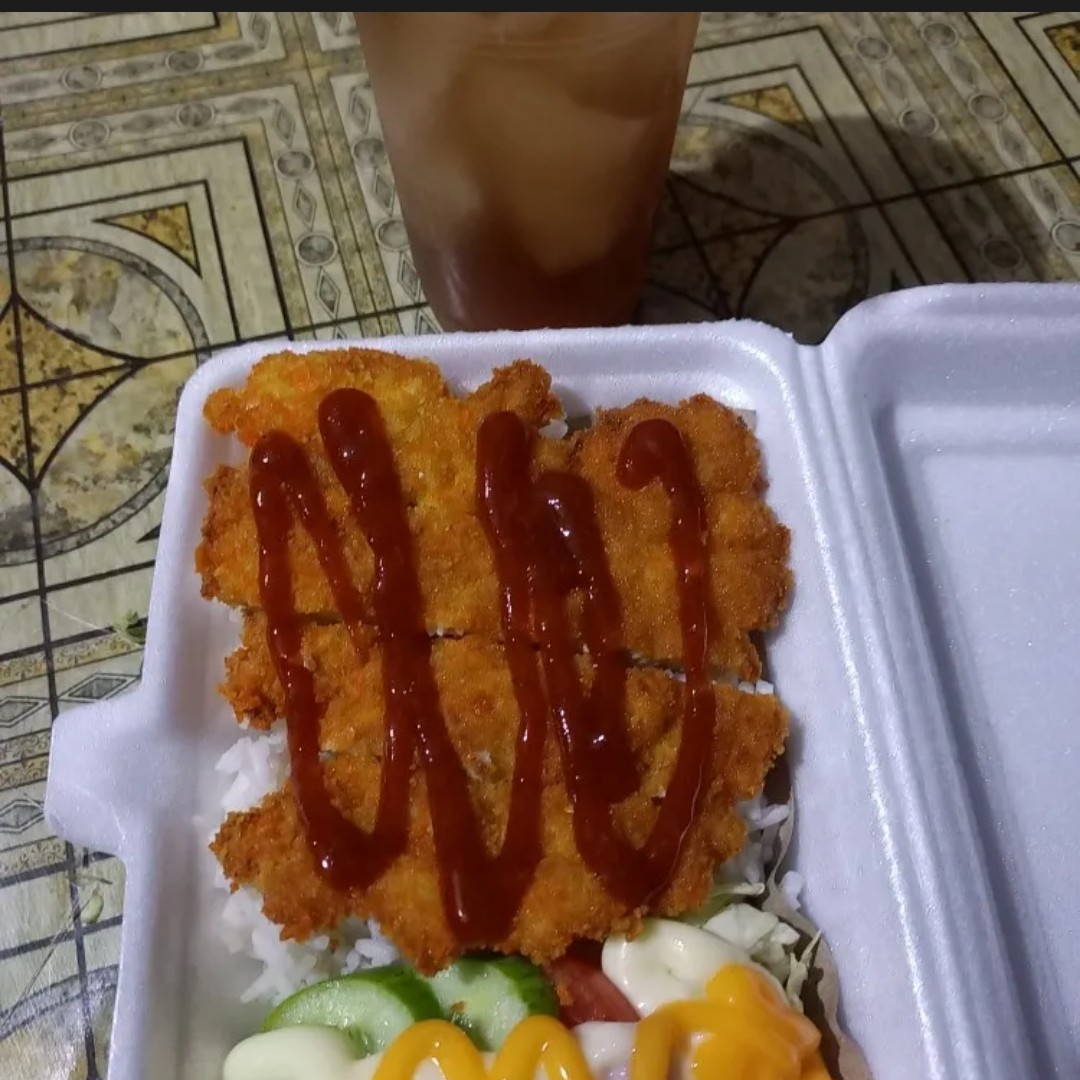 Katsu Bbq Nasi Teh Poci