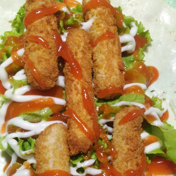 Kebab Ayam Crispy Naget