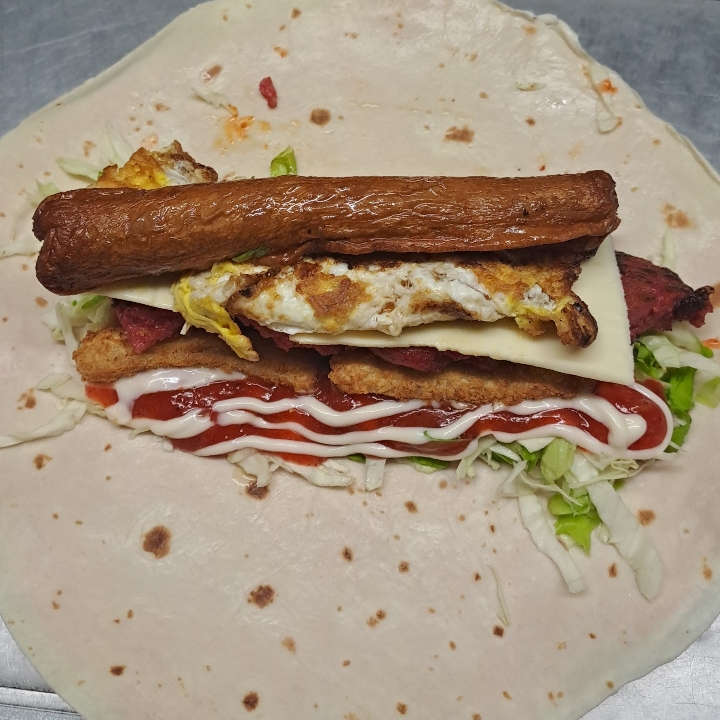 Kebab Dobble Isi Tambah Keju