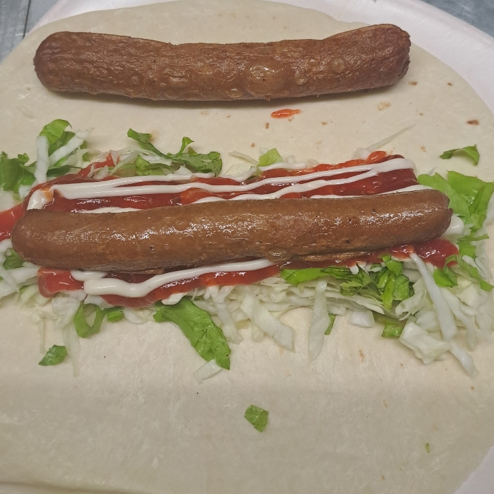 Kebab Dobble Sosis - Sosis 