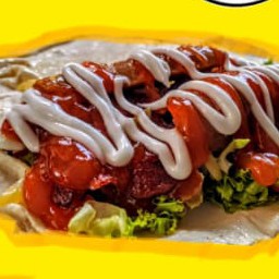 Kebab Flora sosis kecil