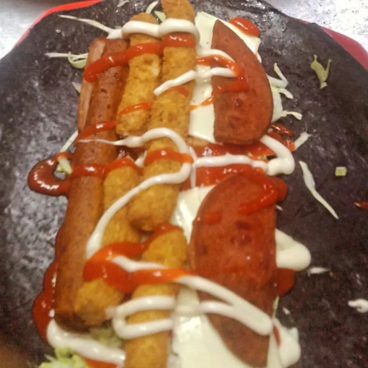 Kebab Hitam Doblle Isi