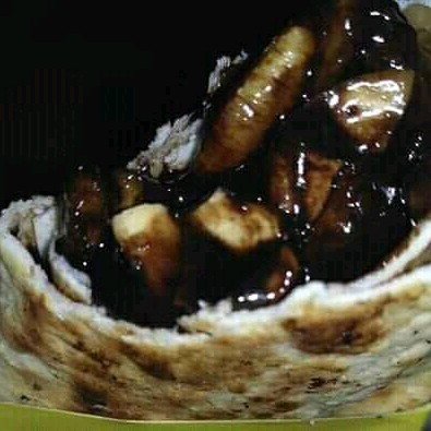 Kebab Pisang Cokelat Dark