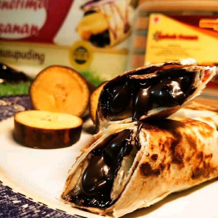 Kebab Pisang Coklat