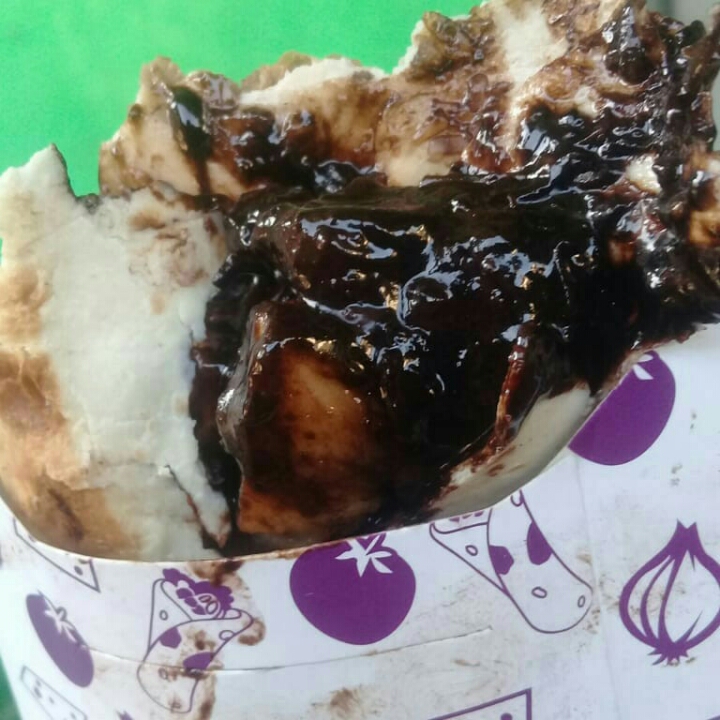 Kebab Pisang Coklat