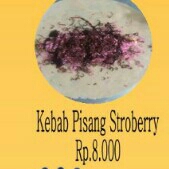 Kebab Pisang Stroberry