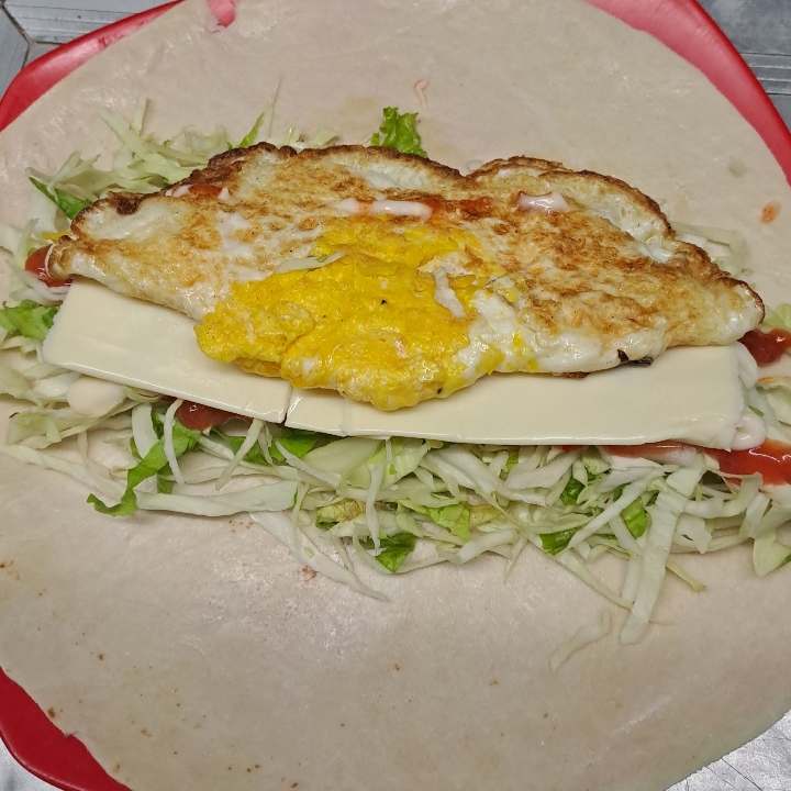 Kebab Telur Goreng Keju