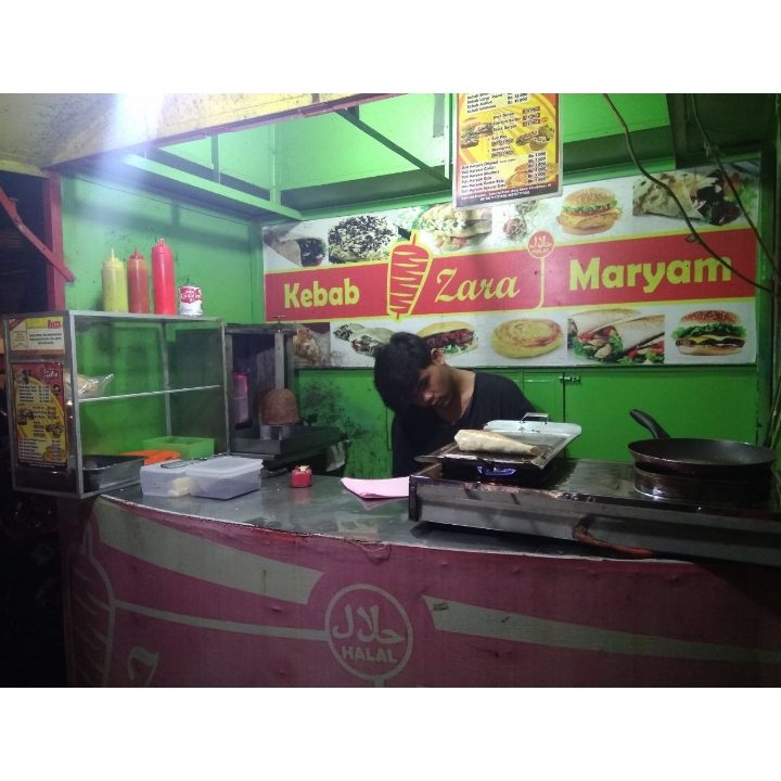 Kebab Zara dan Roti Maryam