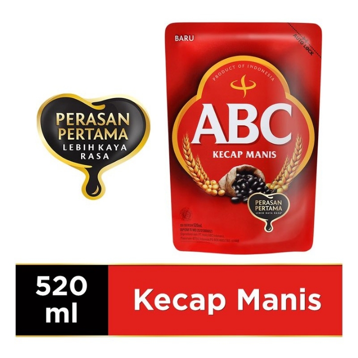 Kecap ABC refil 520 ml