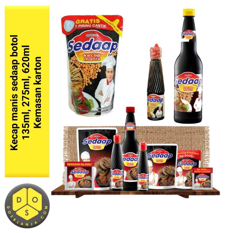 Kecap Manis Sedaap 620ml