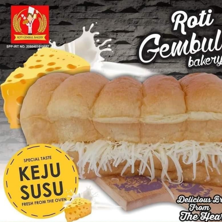 Roti Gembul Keju Susu