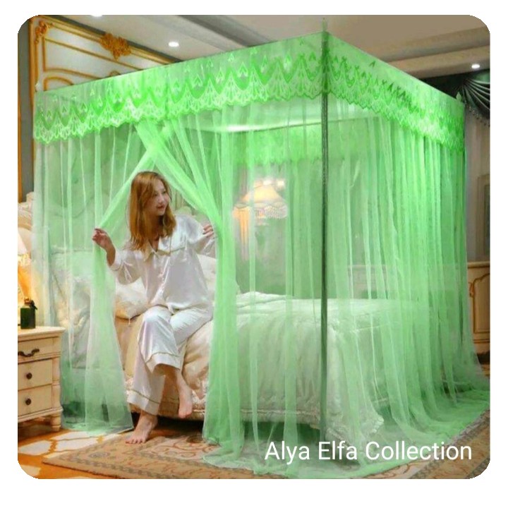 Kelambu  Ukuran L 180x P 200 40 rbKelambu  Ukuran L 200x P 200 45