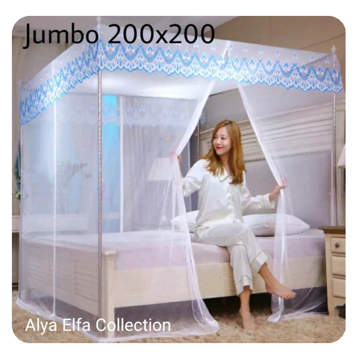 Kelambu anti nyamu ukuran jumbo L200 P200 2
