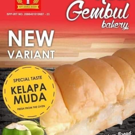 Roti Gembul Kelapa Muda