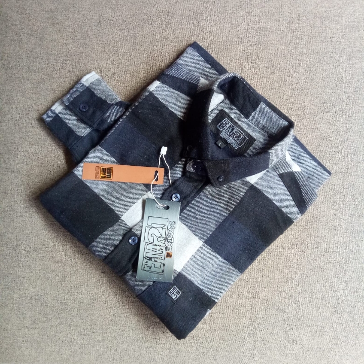 Kemeja Flanel Unisex 2
