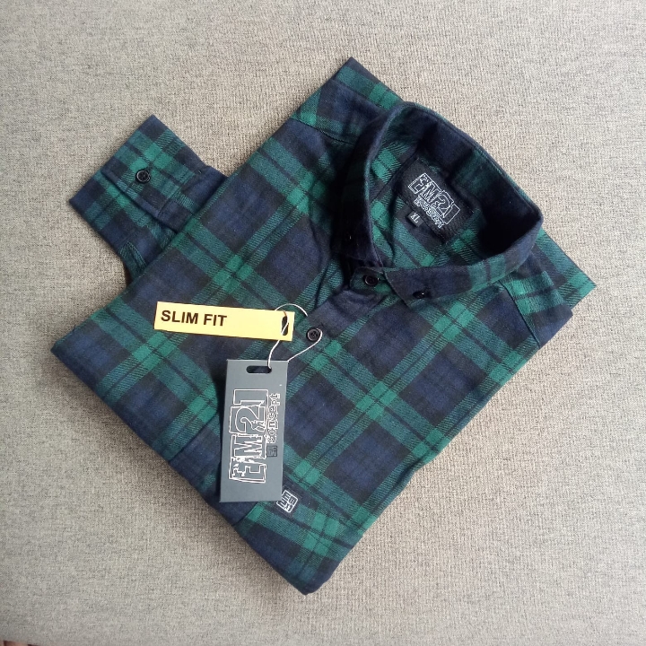 Kemeja Flanel Unisex 3
