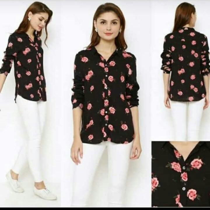 Kemeja Floral