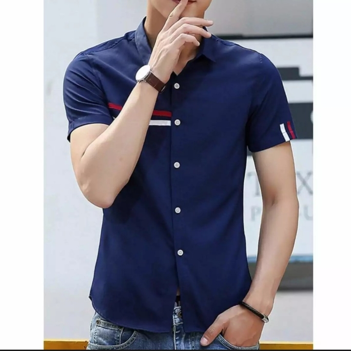 Kemeja Lengan Pendek Mike 