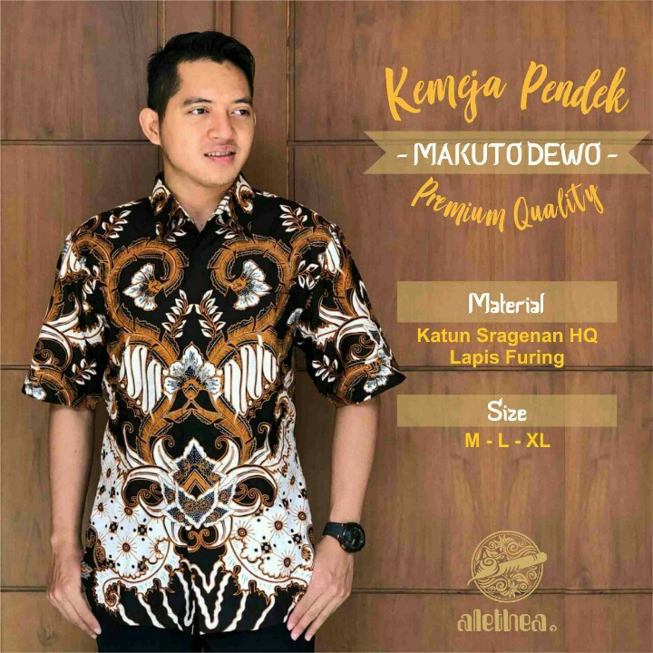Kemeja Makuto Dewo Pendek