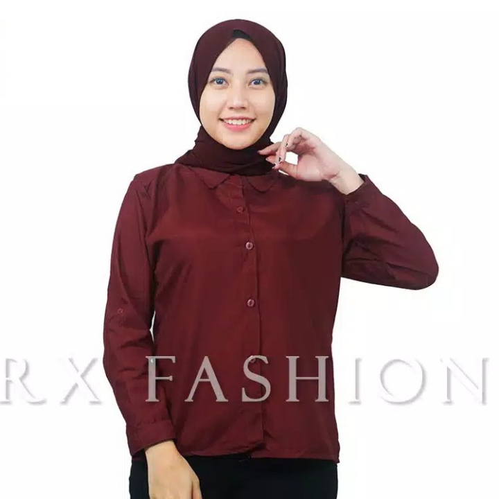 Kemeja Merah Marun