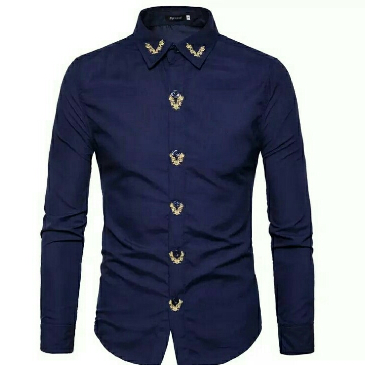 Kemeja Panjang Jarvis Navy