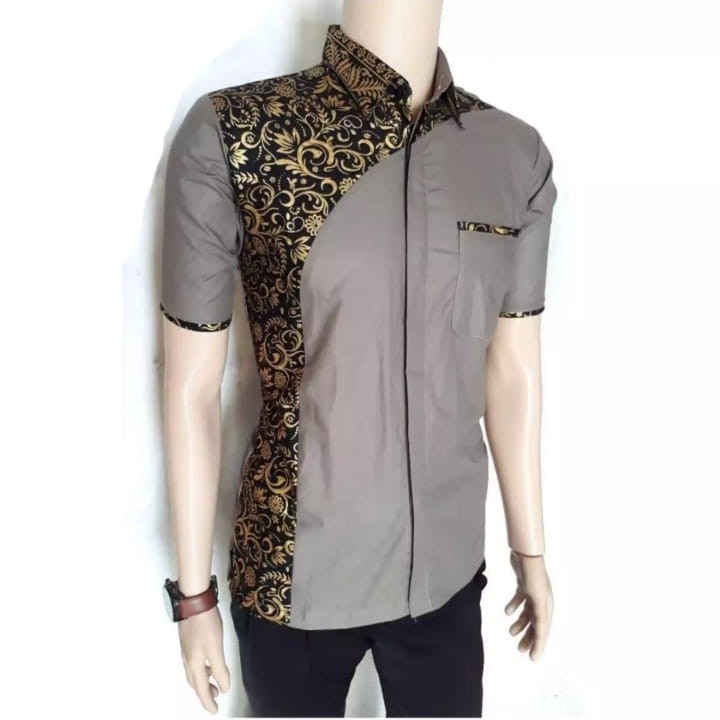 Kemeja Semi Batik