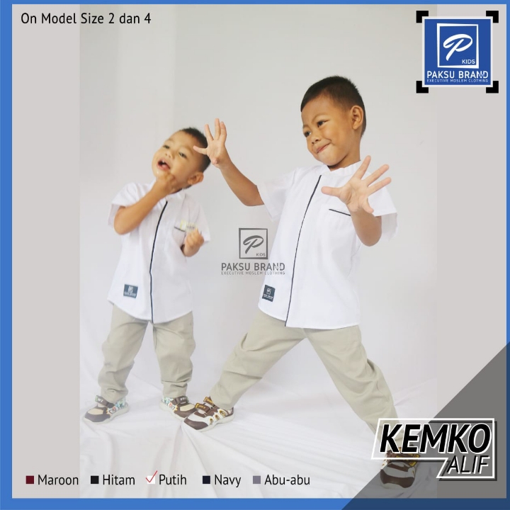 Kemko Alif Kid Bahan Toyobo By Paksu Brand 