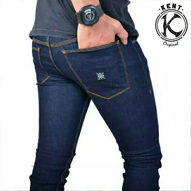 Kent Long Jeans Navy