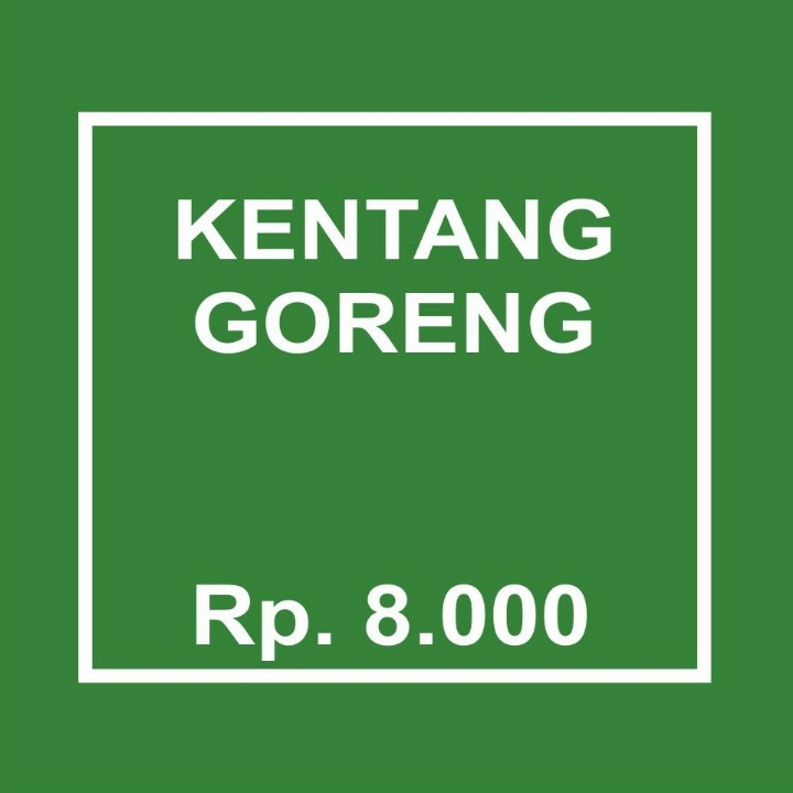 Kentang Goreng