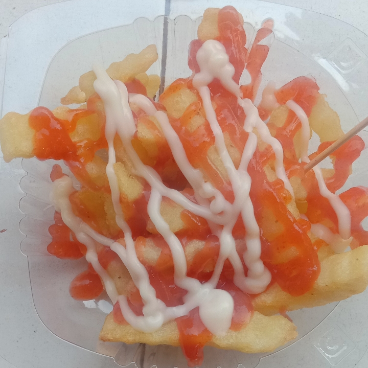 Kentang Goreng Boleh Pilih Saos Balado Jagung Manis Dan Lainya