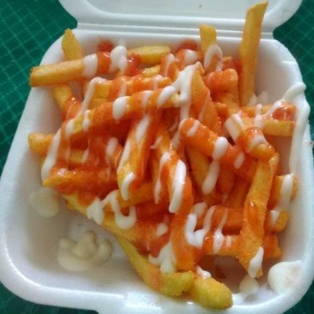 Kentang Goreng Pedas Mayo