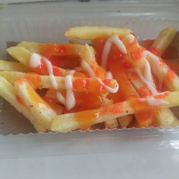 Kentang Saos Pedas