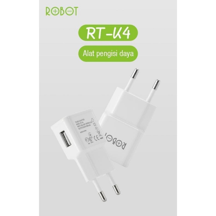 Kepala Charger Original ROBOT 2