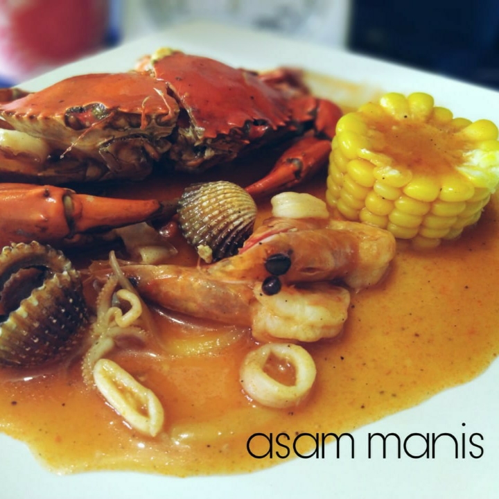 Kepiting MIX Asam Manis KECIL