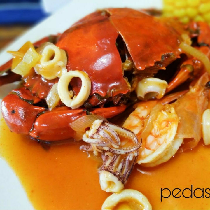 Kepiting MIX Pedas Manis BESAR