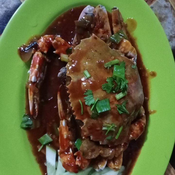 Kepiting Saos Pedas