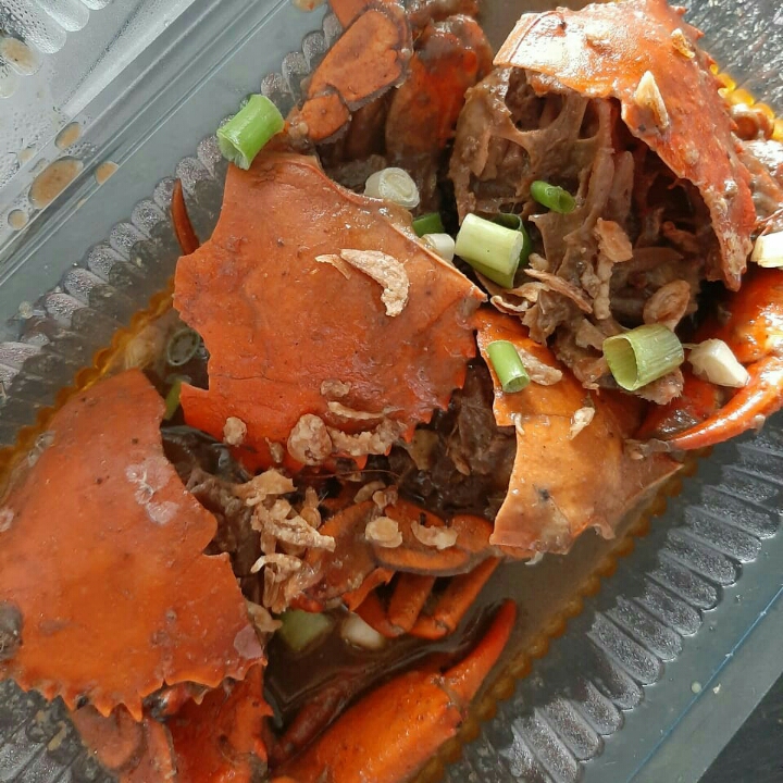 Kepiting Saos Asem Manis