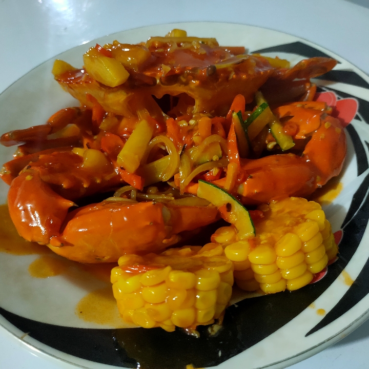 Kepiting Saos Padang