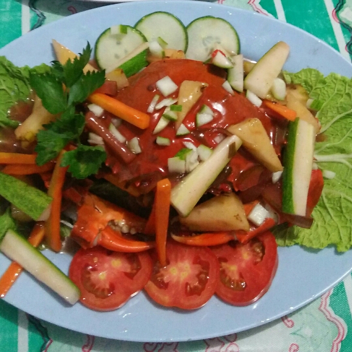 Kepiting Saus Asam Manis
