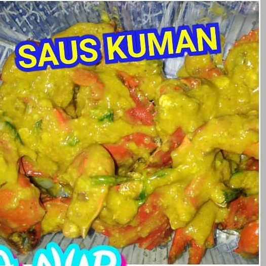 Kepiting Saus KUMAN Kuning Manis