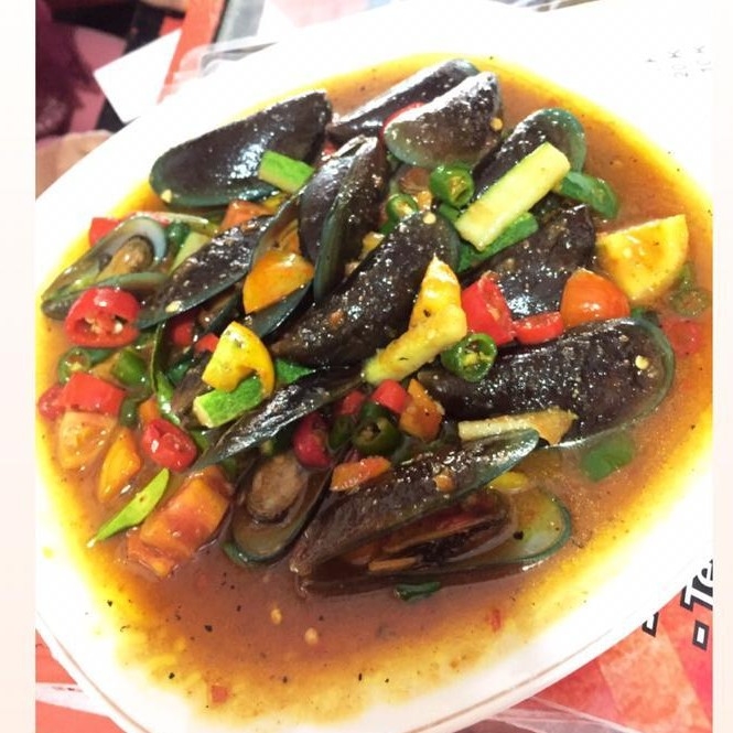Kerang Hijau Saos Padang